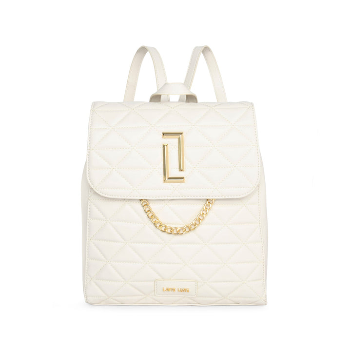 Casper Medium Fashion Backpack — Off White (2)