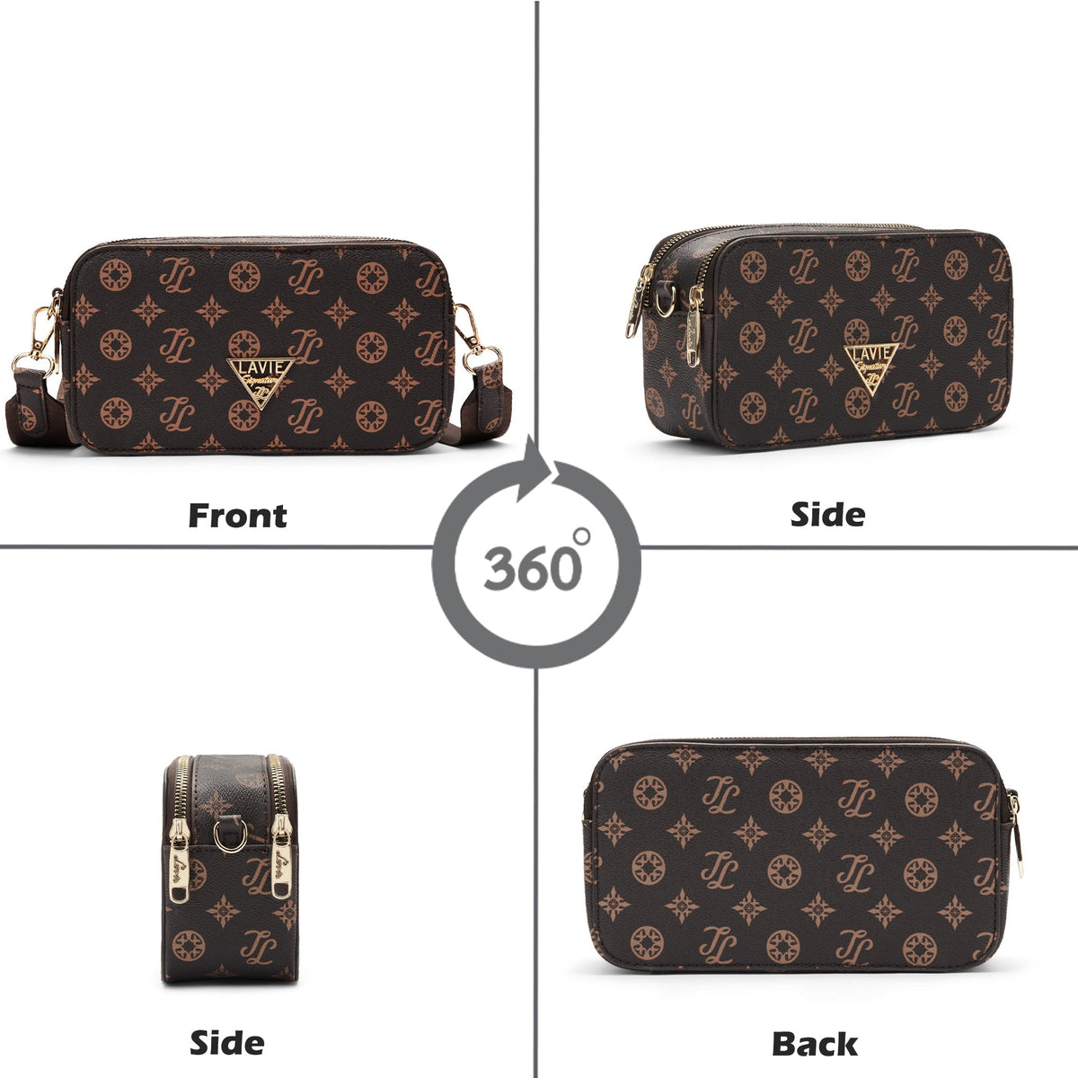Hawaii Small Sling Bag — Choco (7)