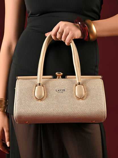 Dazzle Large Frame Bag — Beige (3)