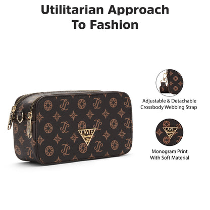 Hawaii Small Sling Bag — Choco (3)