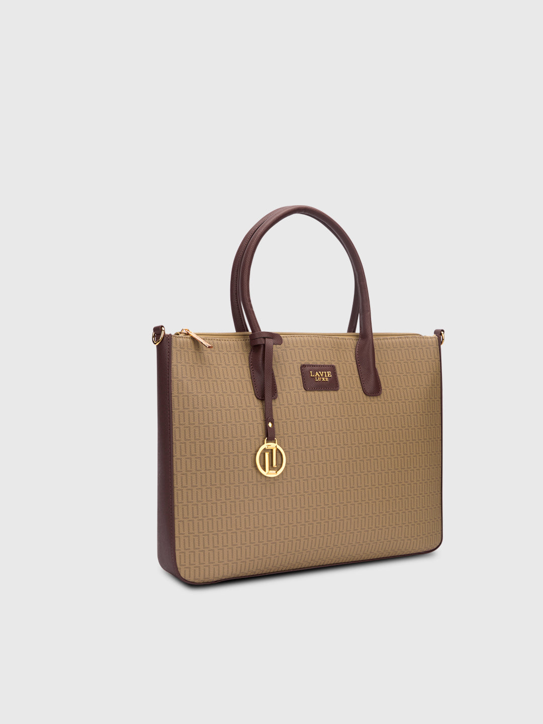 Mono Raily25 Pro Large Handbag — Coffee (3)