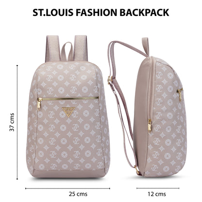 St.Louis Small Fashion Backpack — Pink (4)
