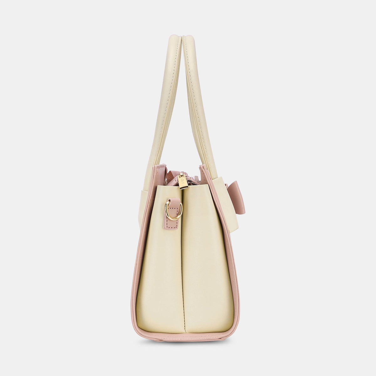 Knot Medium Satchel Bag — Light Pink (5)