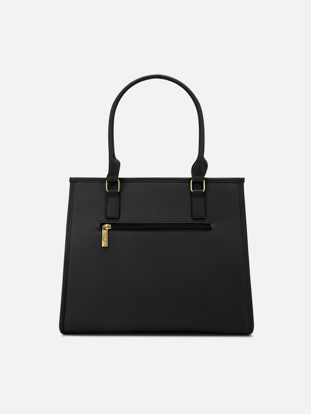 Duo Quad Large Satchel Bag — Black (5)