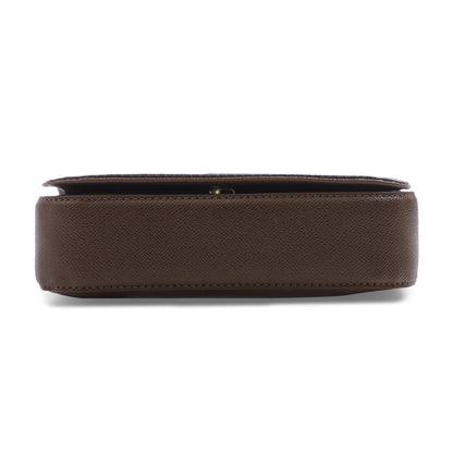 Mono Chris Flap Small Sling Bag — Choco (5)
