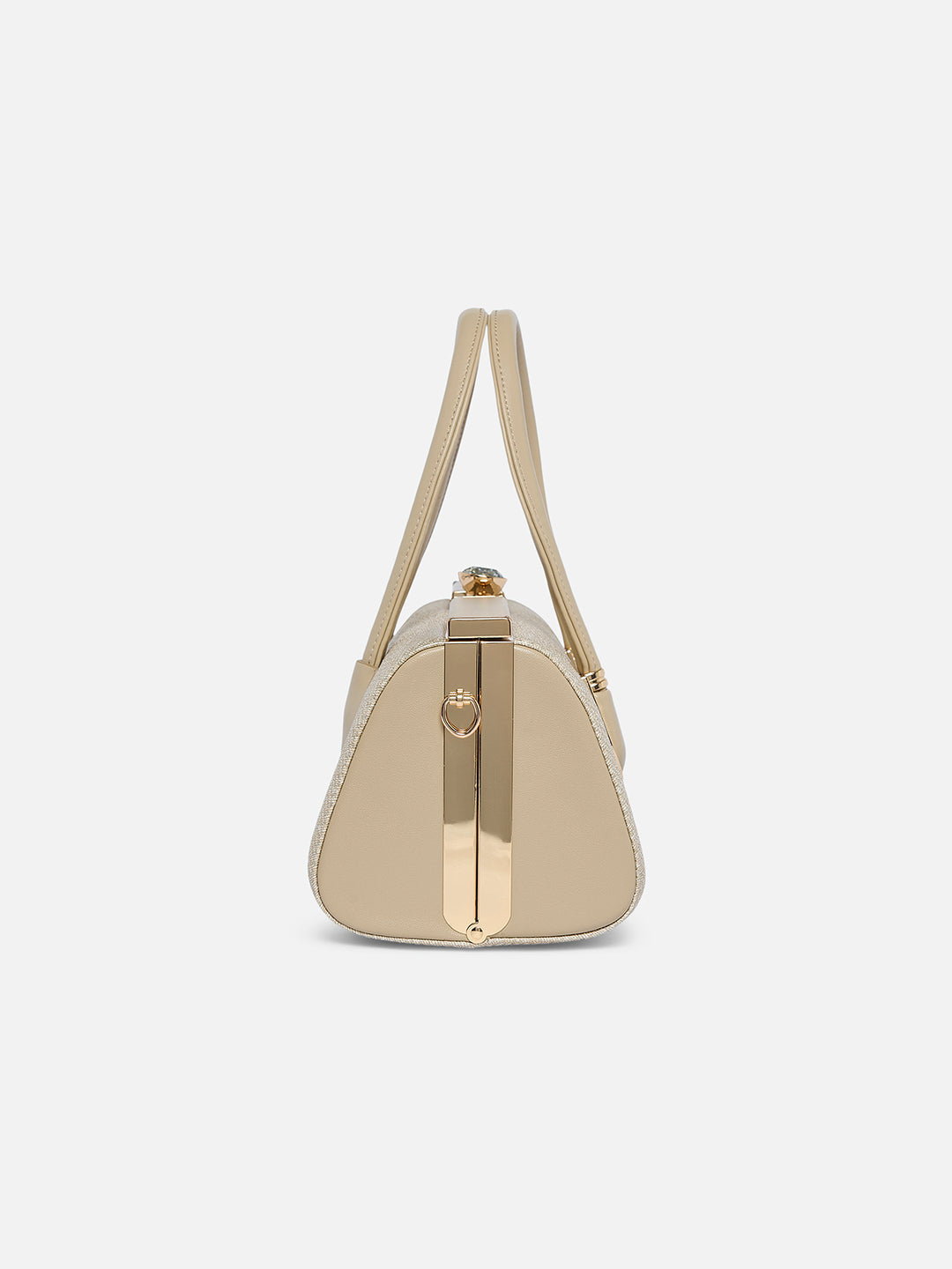 Dazzle Large Frame Bag — Beige (5)