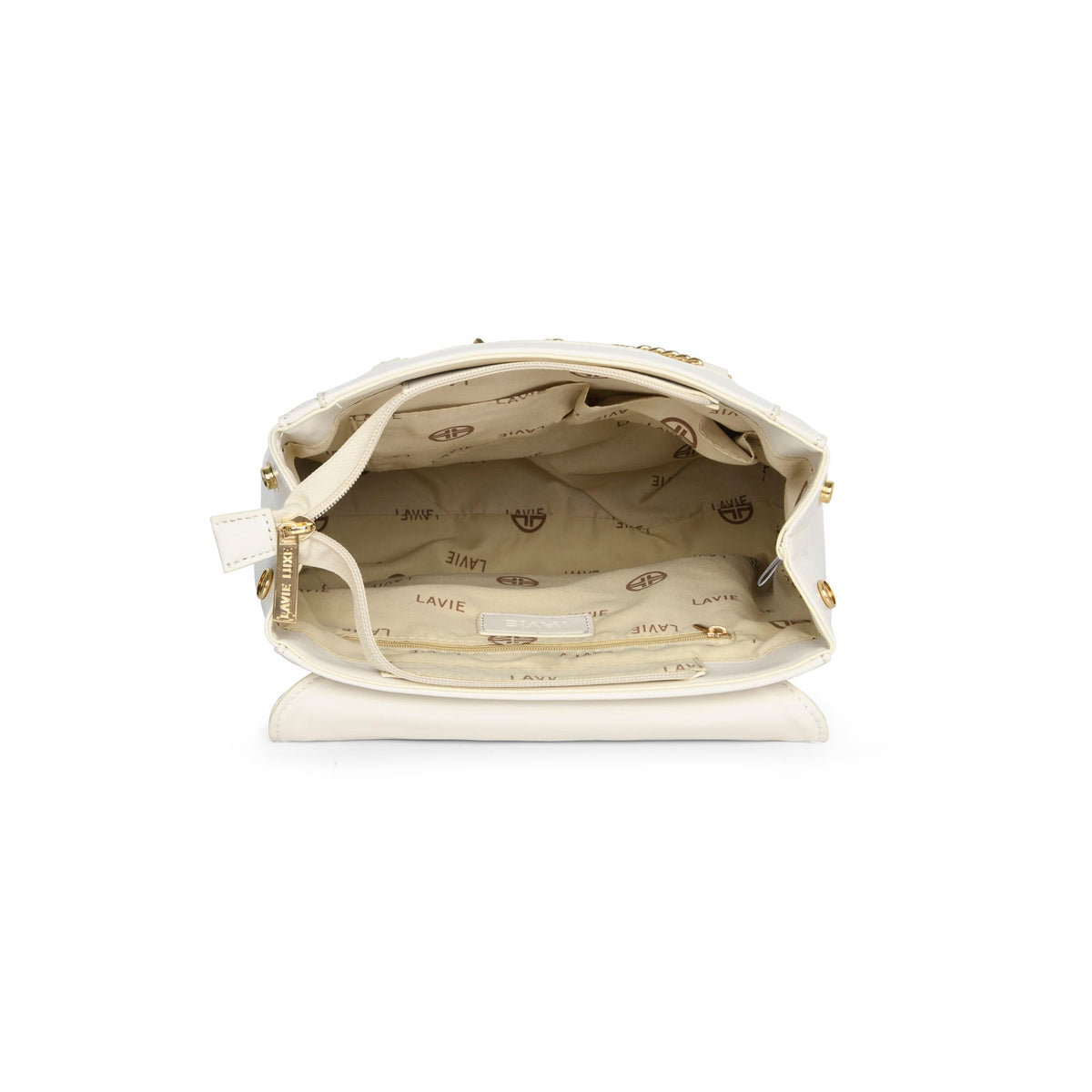 Casper Medium Fashion Backpack — Off White (7)