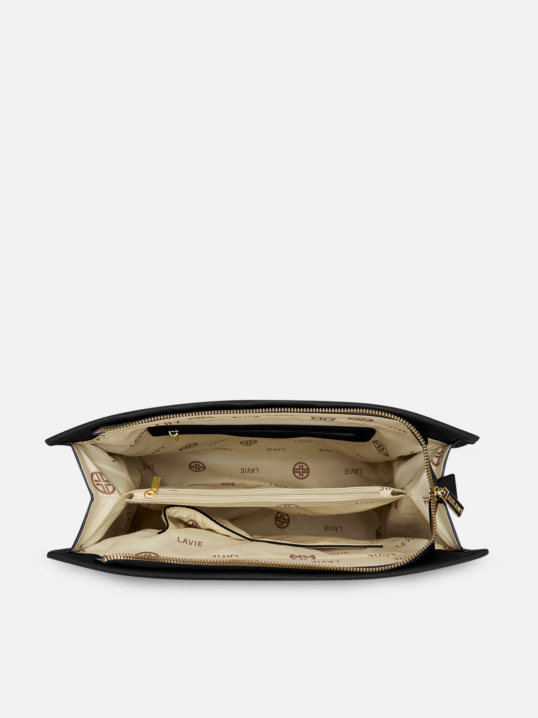 Duo Quad Large Satchel Bag — Black (7)
