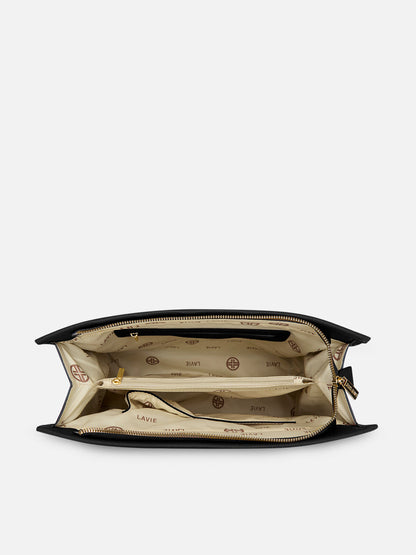 Duo Quad Large Satchel Bag — Black (7)