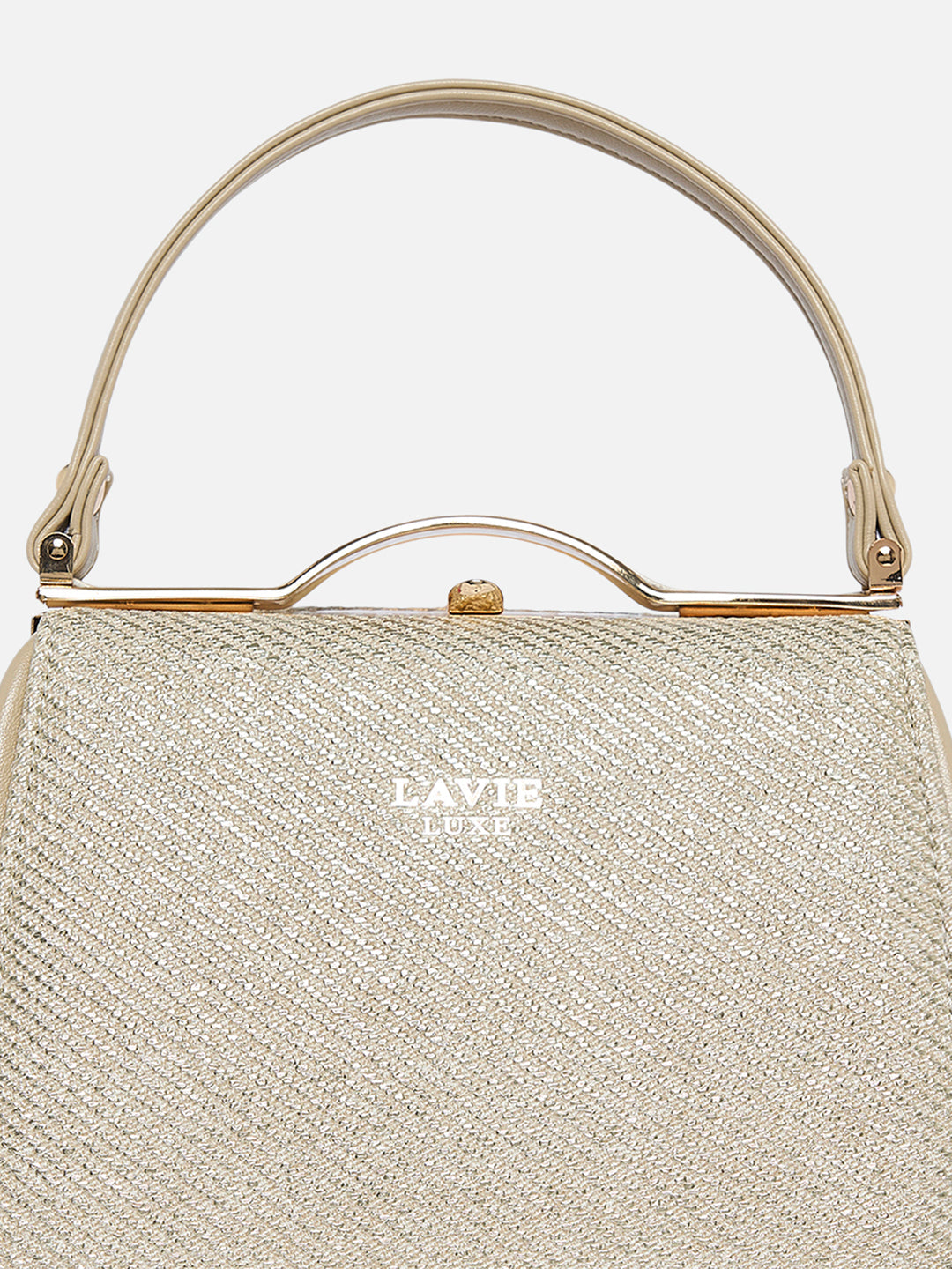 Fluff Medium Frame Bag — Beige (7)