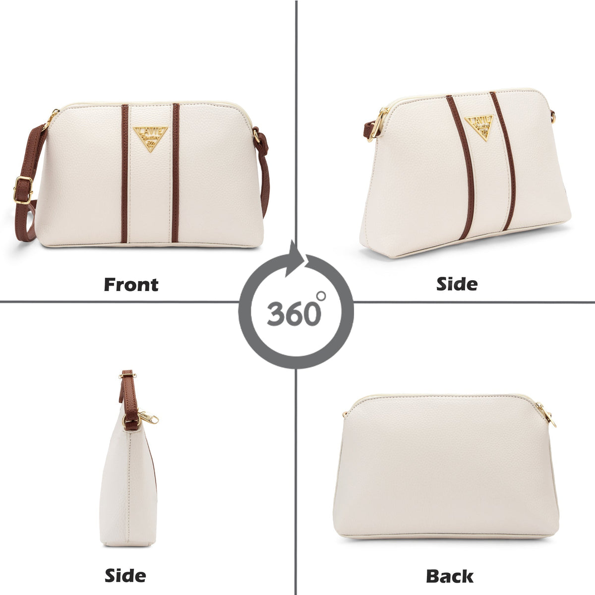 Georgia Sling Bag — Off White (7)